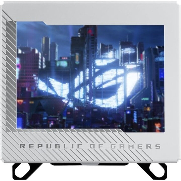 Bloco de água para CPU ASUS ROG Ryujin III WB White Edition com ecrã LCD a cores de 3,5", branco