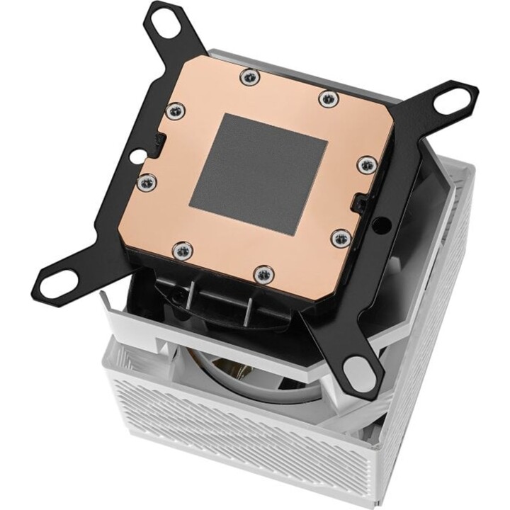 Bloco de água para CPU ASUS ROG Ryujin III WB White Edition com ecrã LCD a cores de 3,5", branco