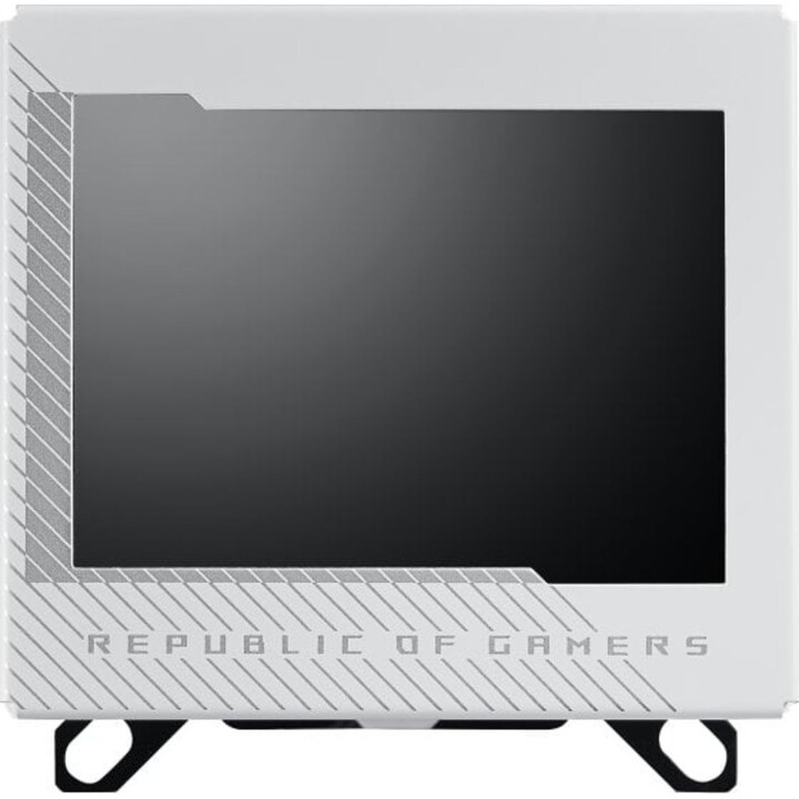Bloco de água para CPU ASUS ROG Ryujin III WB White Edition com ecrã LCD a cores de 3,5", branco