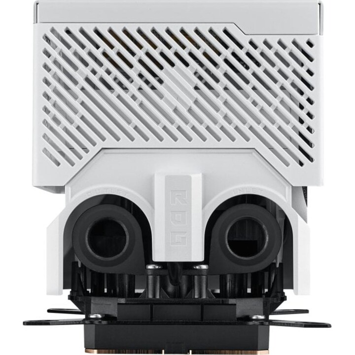 Bloco de água para CPU ASUS ROG Ryujin III WB White Edition com ecrã LCD a cores de 3,5", branco