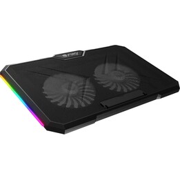 Laptop-Kühlpad FURY GUNBAI G3 14.1–17.3" mit 2 Lüftern, RGB-Beleuchtung, 2× USB