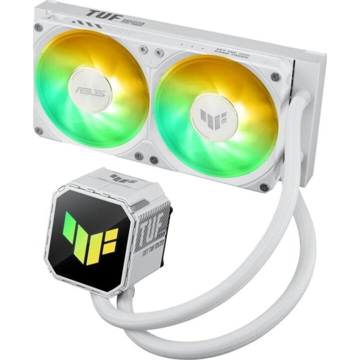 Kit de refroidissement liquide ASUS TUF Gaming LC III 240mm 2 ventilateurs ARGB Blanc
