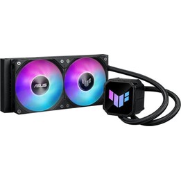 Kit de arrefecimento líquido ASUS TUF Gaming LC III de 240 mm com 2 ventoinhas ARGB multicoloridas