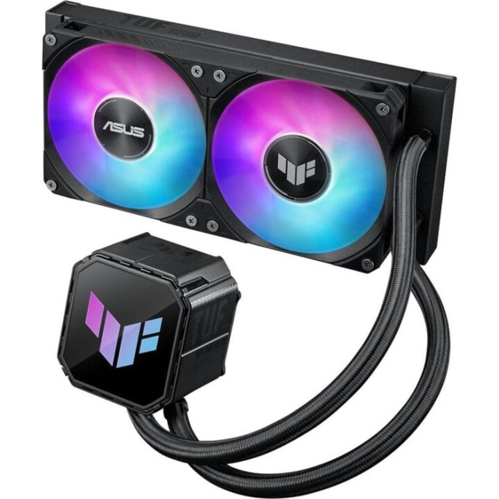 ASUS TUF Gaming LC III Kit di raffreddamento a liquido da 240 mm con 2 ventole ARGB Multicolor