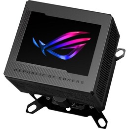 Bloco de água para CPU ASUS ROG Ryujin III WB com ecrã LCD a cores de 3,5", preto