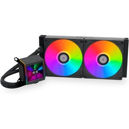 Lian Li Galahad II 280 ARGB LCD Schwarz