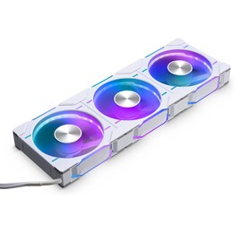 Phanteks D30 Pack 3u PWM DRGB Reverse 120mm Bianco