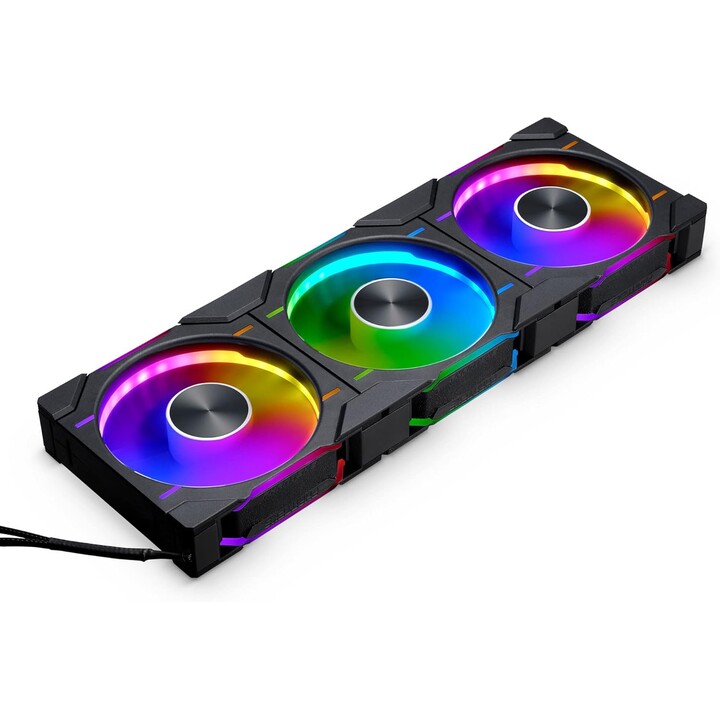 Phanteks D30 Pack 3u PWM DRGB 120mm Noir