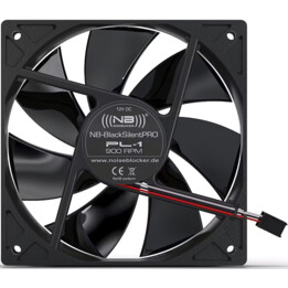Noiseblocker BlackSilent PRO PL1 - Ventilador 12 cm
