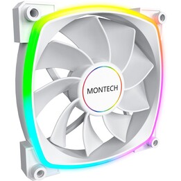 CASE FAN 140MM/RX140 PWM WHITE MONTECH