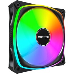 Ventoinha de gabinete 120mm/RX120 Pro preta MONTECH