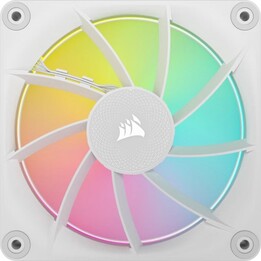 Expansão de ventoinha única Corsair PWM iCUE LINK LX120 RGB 120mm Branco