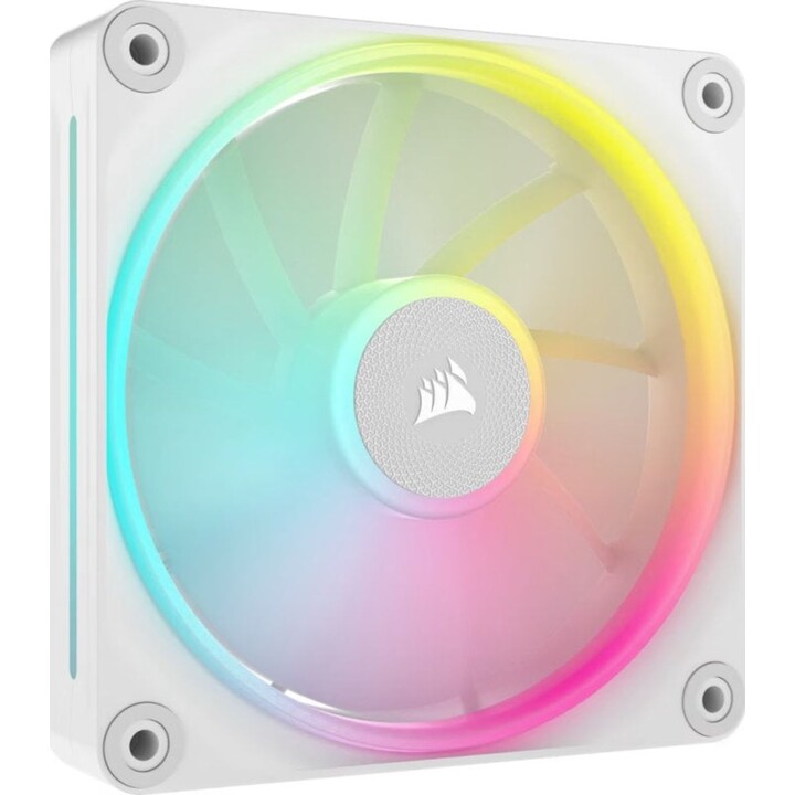 Corsair PWM iCUE LINK LX120 RGB Expansión de Ventilador Único 120 mm Blanco