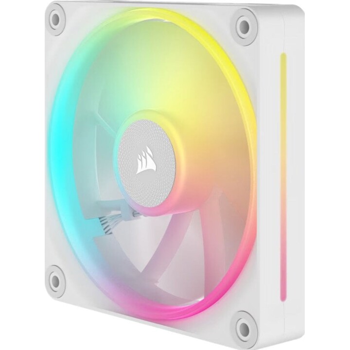 Corsair PWM iCUE LINK LX120 RGB Expansión de Ventilador Único 120 mm Blanco