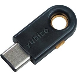 Yubico YubiKey 5C USB-C Advanced Multi-Platform Authentication Keychain, Black
