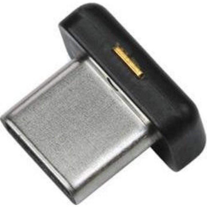 Yubico YubiKey 5C Nano ultra-compact USB-C hardware authenticator, black