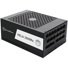 SilverStone Hela 2500Rz 2500W Cybenetics Platinum vollmodulares ATX 3.1-Netzteil, 135mm Lüfter, 4x 12V-2x6, UK-Stecker