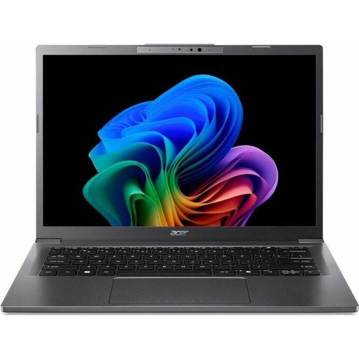 Acer Aspire 14 AI A14-52M-56CP NX.JFVEB.01G: Intel Core Ultra 5 226V 8C/8T, 16GB RAM, 512GB SSD, 14" OLED, Windows 11 Home, negr