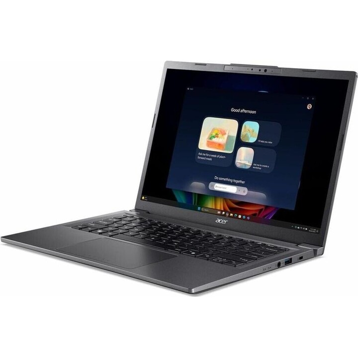 Acer Aspire 14 AI A14-52M-56CP NX.JFVEB.01G: Intel Core Ultra 5 226V 8C/8T, 16GB RAM, 512GB SSD, 14" OLED, Windows 11 Home, negr