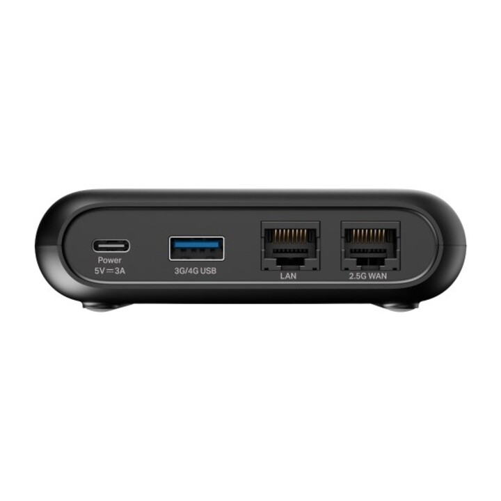 TP-Link TL-WR3002X router inalámbrico Gigabit Ethernet Doble banda (2,4 GHz / 5 GHz) Negro
