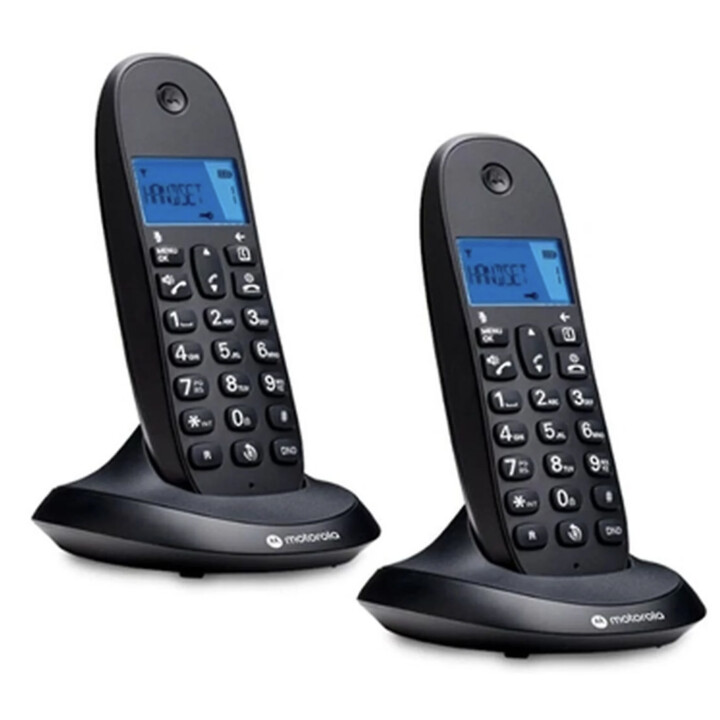 Motorola C1002L Telefono cordless DECT + 1 portatile - ID chiamante - Vivavoce