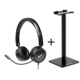 Casque de jeu - IGG317075+IGG318058 IGGUAL, Circumaural, Noir