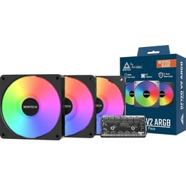Gehäuselüfter 120 mm GF120R V2/ARGB PWM 3I1 (B) MONTECH