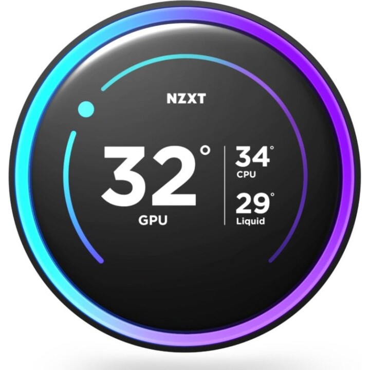 NZXT Kraken Elite 360 RGB Kit Refrigeración Líquida con Pantalla IPS 360mm Negro
