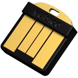 Yubico YubiKey 5 Nano Security Key Pen Drive (2FA) via USB-A, Black