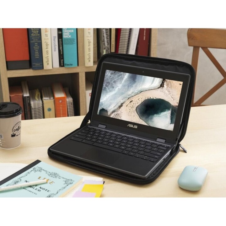 Asus AS1200 Sleeve 11,6" poliestere idrofobo grigio Tasca frontale con cerniera