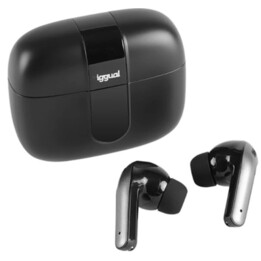 Iggual IGG319345 TWS Auriculares Bluetooth Negro