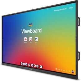 ViewSonic IFP8634 VS20438 : écran interactif 4K UHD de 86 pouces, tactile 40 points, Android 14 EDLA, 400 nits