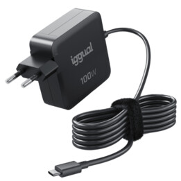 CARREGADOR IGGUAL PORTÁTIL E MÓVEL TIPO C PD 100W