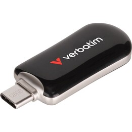Clé USB-C Verbatim Plectra noire 256 Go 30226