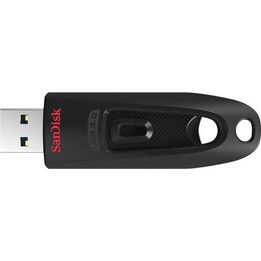 Pen drives SanDisk Ultra USB de 64GB, pacote com 3 unidades