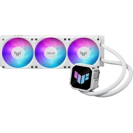 ASUS TUF Gaming LC III 360 ARGB White Edition Computergehäuse All-in-One-Flüssigkeitskühler 12 cm Weiß