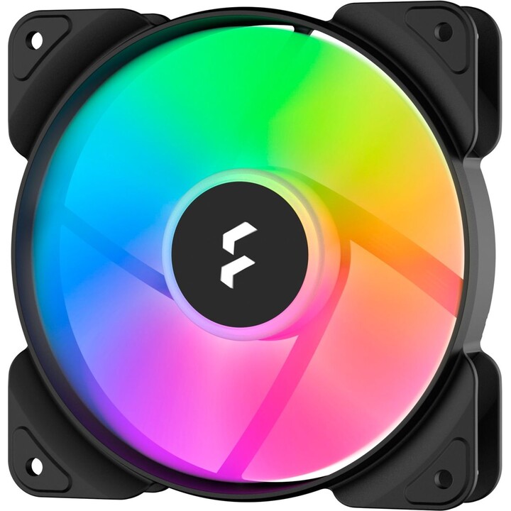 Fractal Ventilador Caja Aspect 12 Series Rgb Pwm 120mm Marco Negro Pack 3 Unid (fd-f-as1-1207)