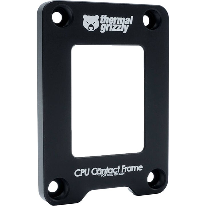 Thermal Grizzly CPU Contact Frame Intel 13ª/14ª Gen preto
