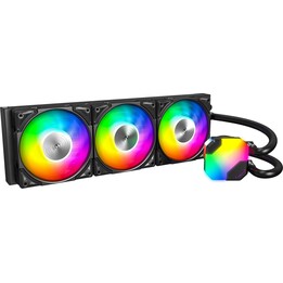 Enfriador de agua AIO Montech HyperFlow ARGB 360 negro