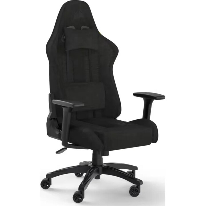 Corsair Gaming Tc100 Relaxed Leatherette Fabric Black Chair