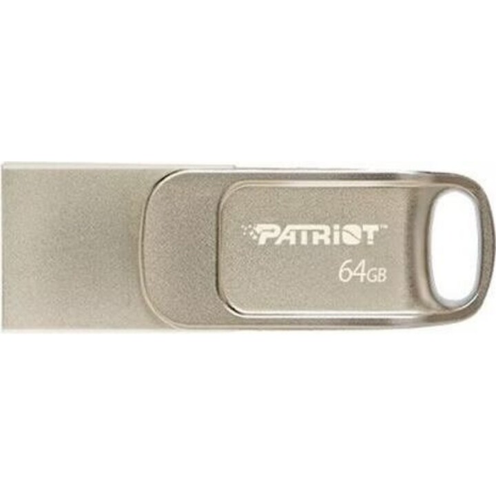 Patriot Flashdrive Tab T560 64 GB Dual USB 120 MB/s, Gold