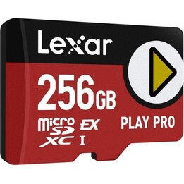 Carte mémoire flash Lexar Lmsxps0256g-bnnng 256 Go Microsdxc UHS-i Classe 3