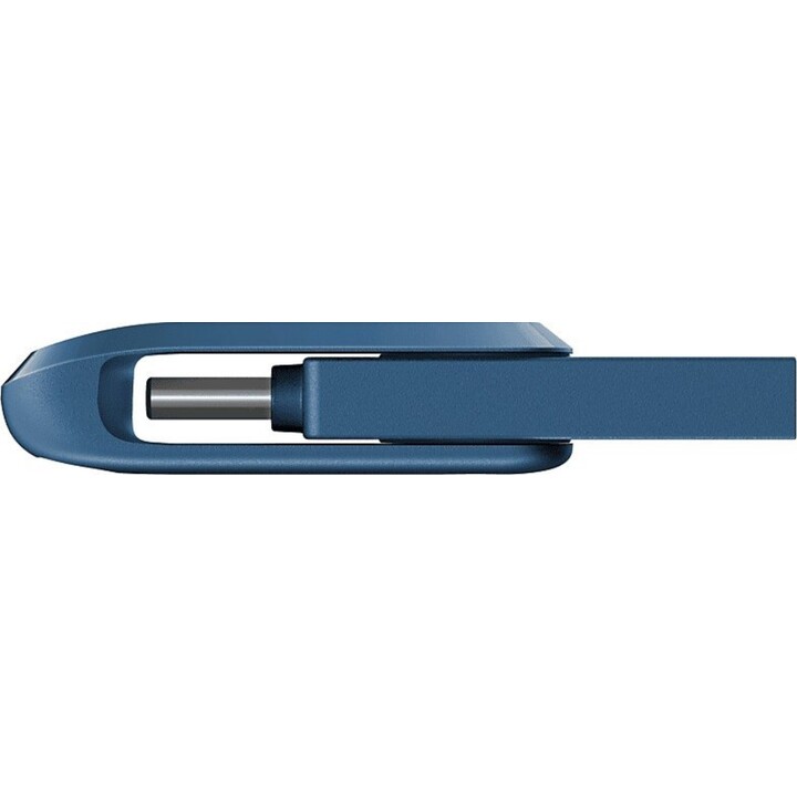 Unidade flash SanDisk Ultra Dual Drive Go 64 GB USB tipo C, azul