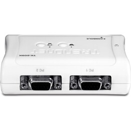 TRENDnet TK-209K/ 2PC KVM Switch with 1 keyboard and mouse only