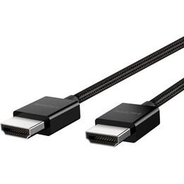Belkin Ultra HD (2018) - Câble HDMI haut débit, 2 mètres, compatible 4K/120Hz et 8K/60Hz