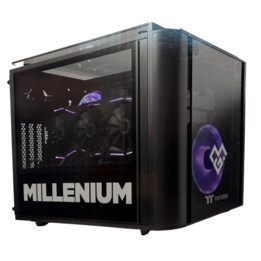 Millenium Mm2mini PC-Gehäuse schwarz