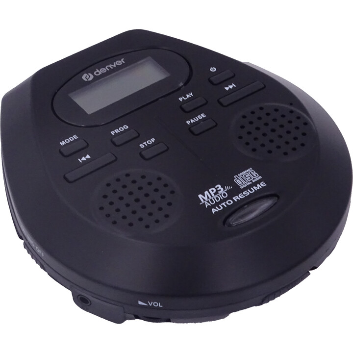 Denver DMP-395B Reproductor de CD portátil Negro