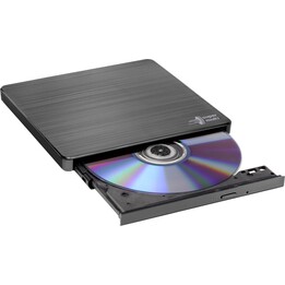 Externe DVD-Brenner HLDS GP60NB60 Slim USB noir