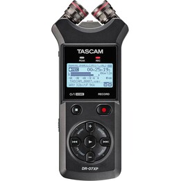 Tascam DR-07XP 32-bit Floating Portable Field Recorder and USB-C Audio Interface