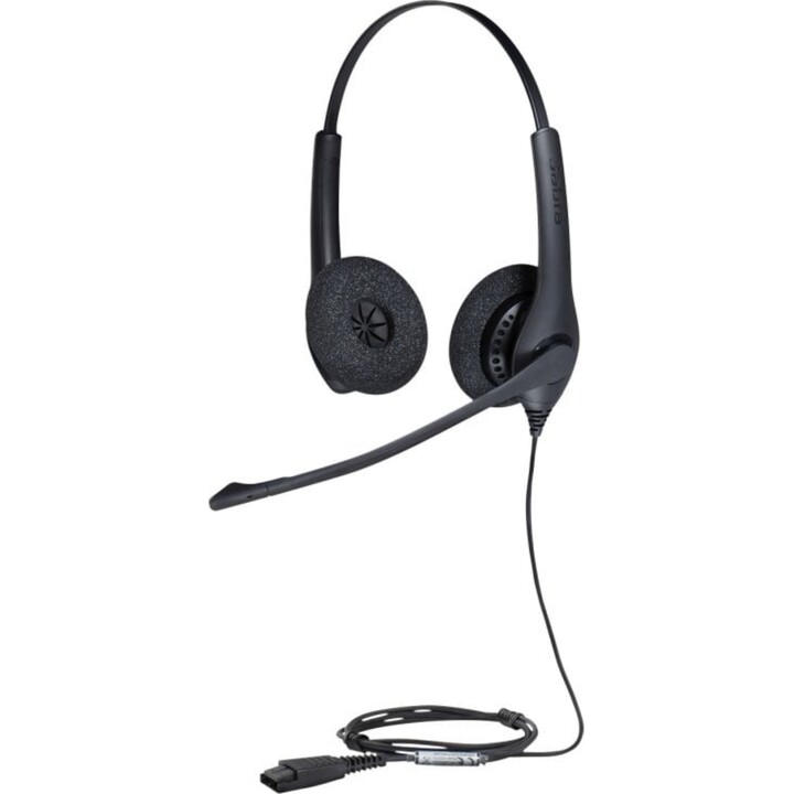 Cuffie binaurali Jabra BIZ 1500, nere, a cancellazione di rumore